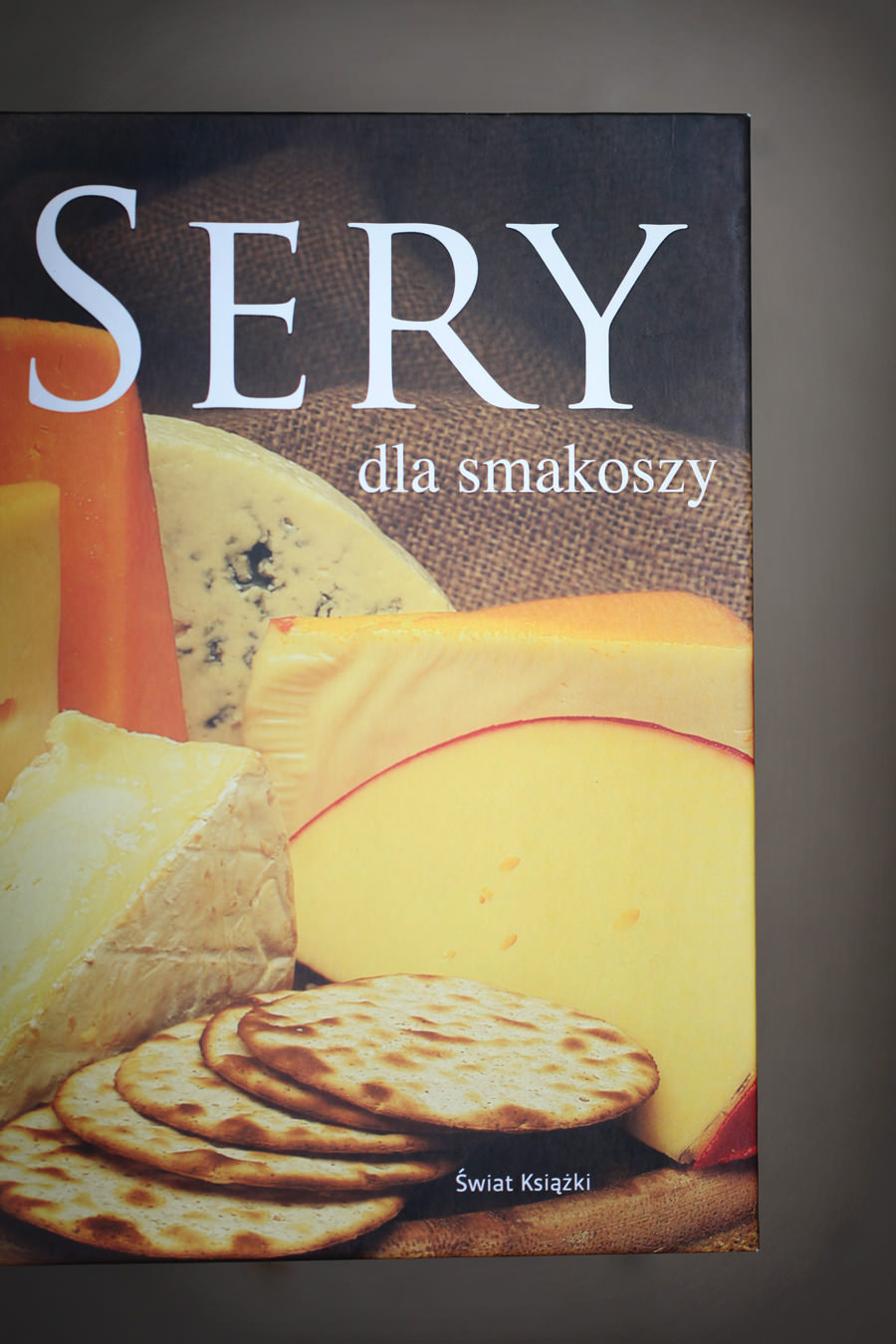 zdjęcie książki sery dla smakoszy
